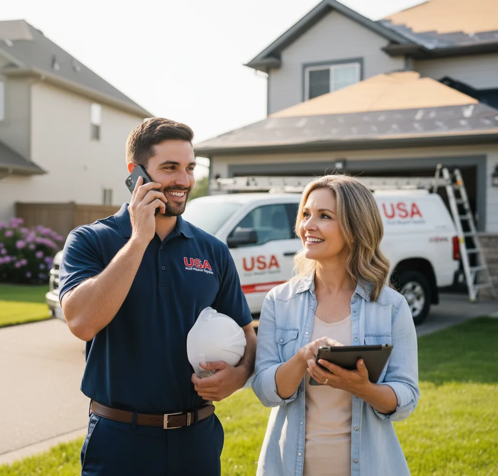 USA Roof Repair Experts customer support in Eastview